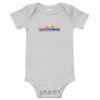Baby short sleeve one piece - Learning ENGLISH is fun! - Crusty Roof Tiles - Thumbnail Image 1