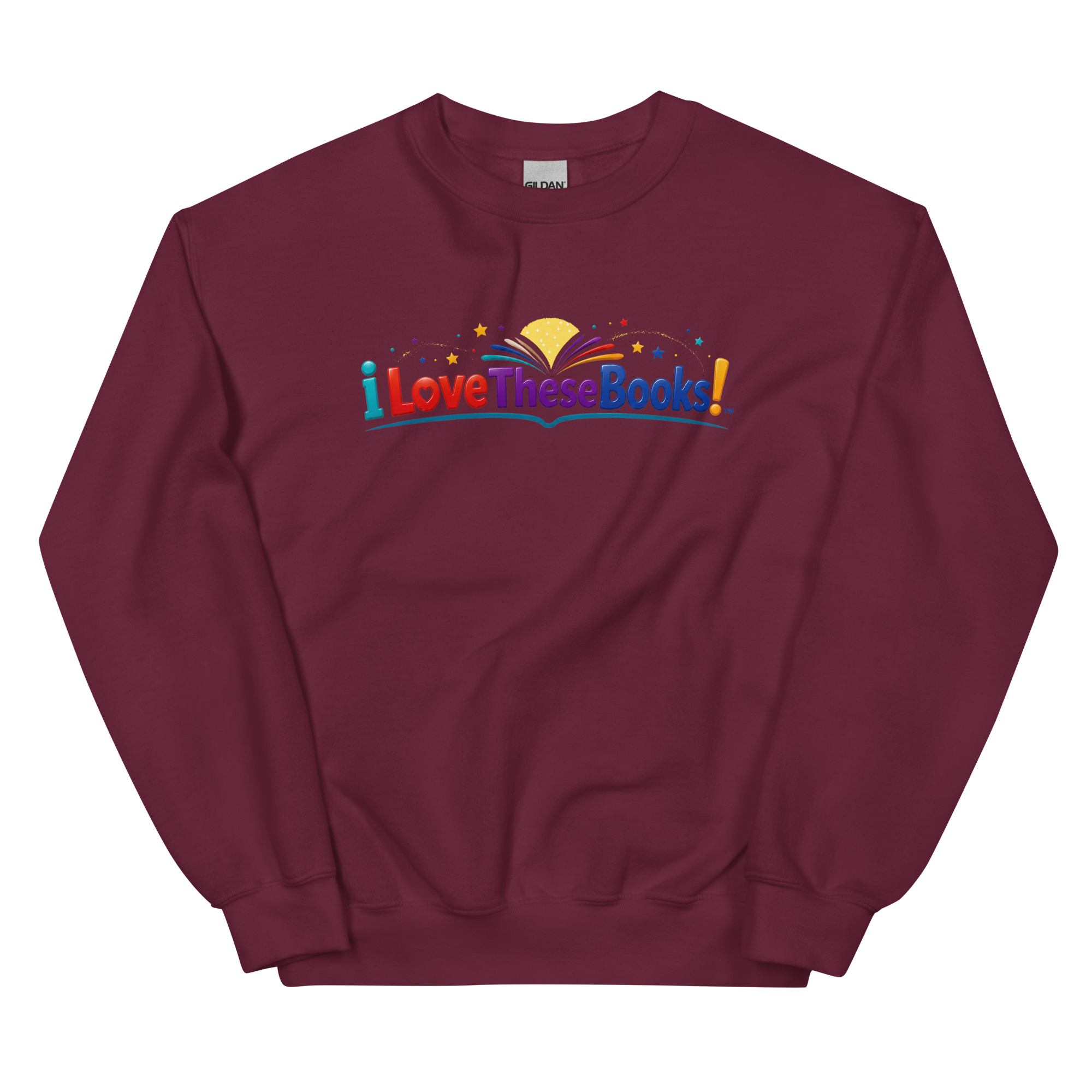 Unisex Crew Neck Sweatshirt - Learning ITALIAN is fun! - Crusty Roof Tiles - Image 9