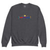 Youth crewneck sweatshirt - Learning GERMAN is fun! - Crusty Roof Tiles - Thumbnail Image 8