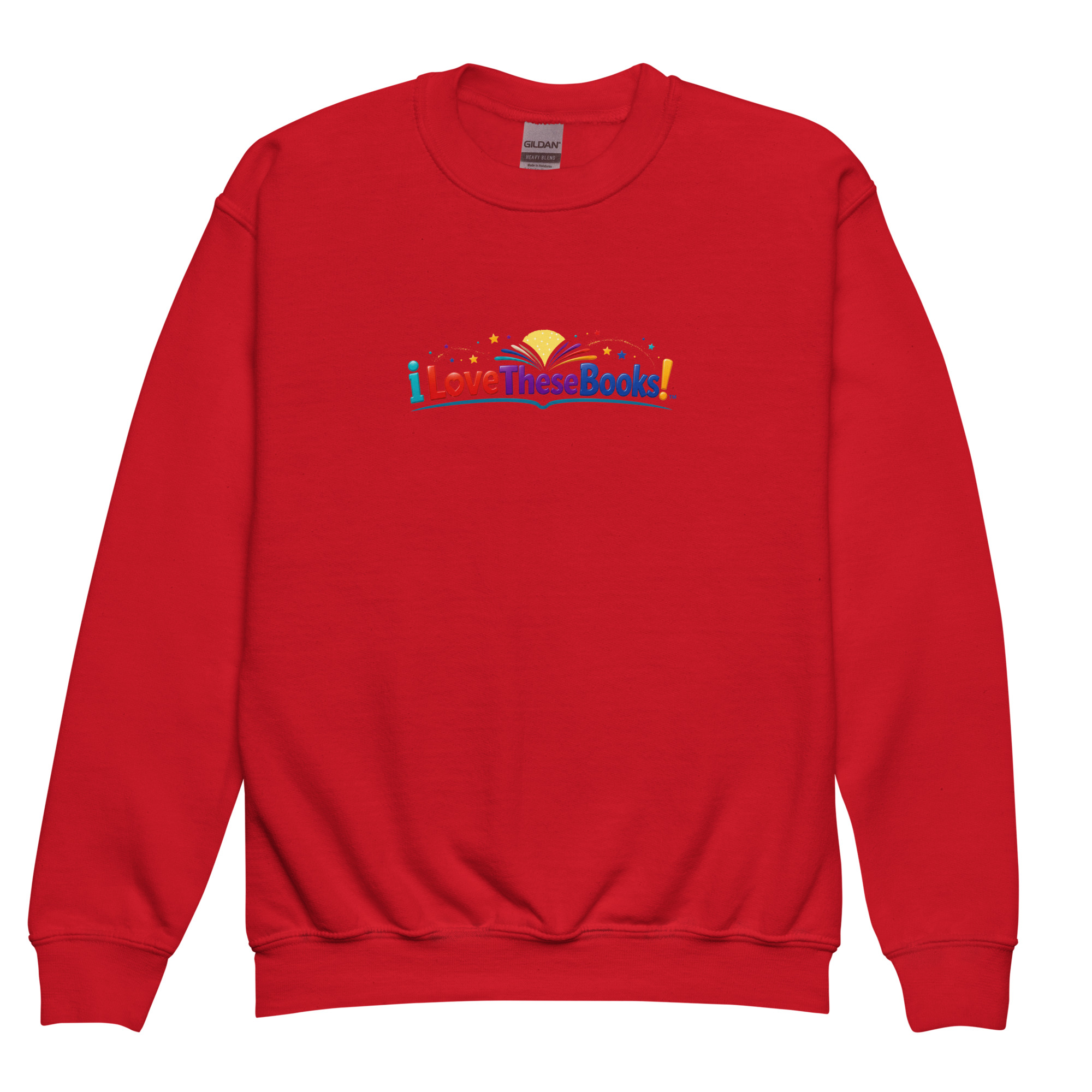 Youth crewneck sweatshirt - Learning FRENCH is fun! - The Surprise Party - Image 5