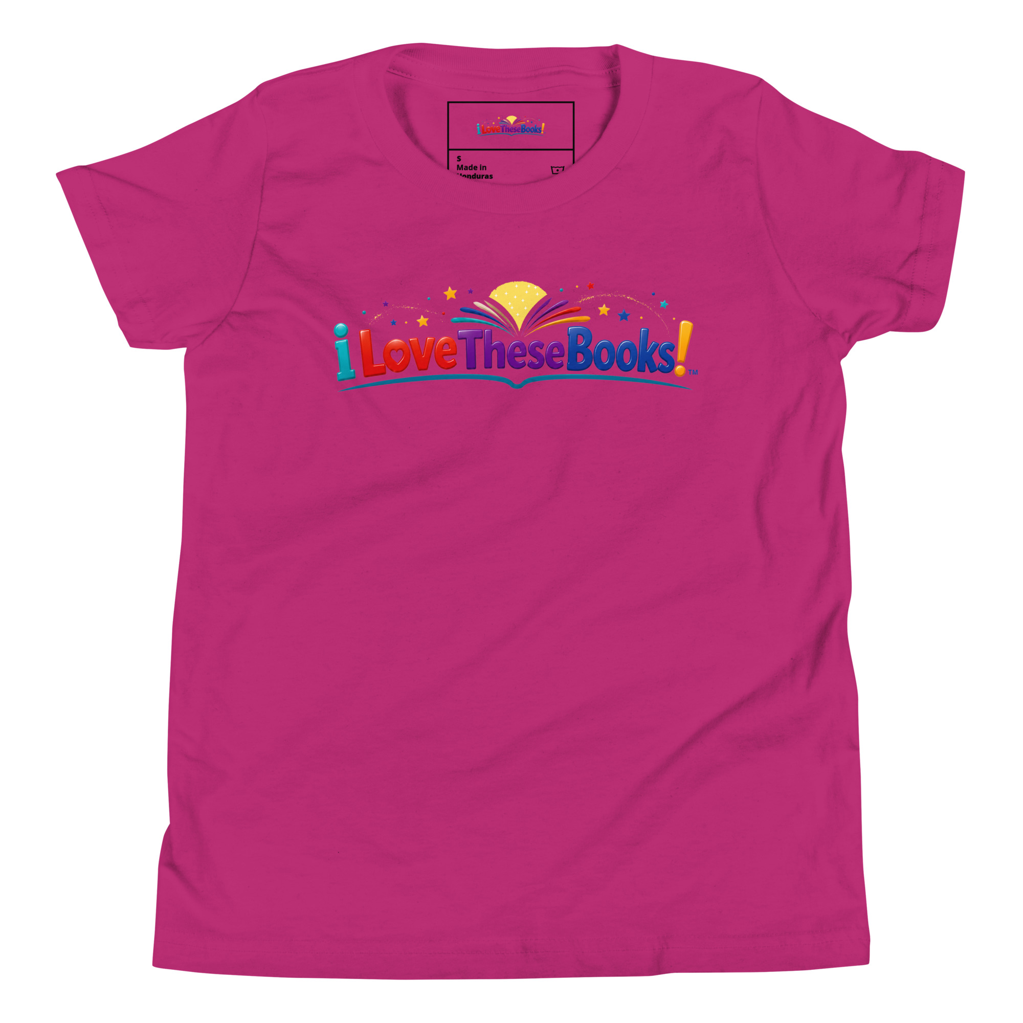 Youth Short Sleeve T-Shirt - Learning PORTUGUESE is fun! - Crusty Roof Tiles - Image 3