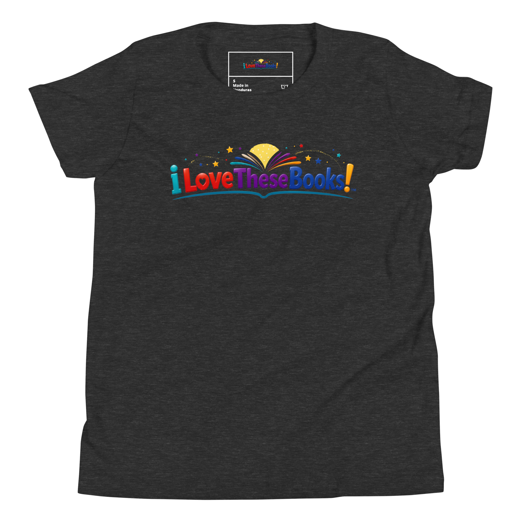 Youth Short Sleeve T-Shirt - Learning FRENCH is fun! - Crusty Roof Tiles - Image 5