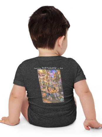 Baby Short Sleeve One Piece – Learning PORTUGUESE is fun! – The Surprise Party