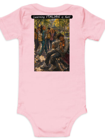 Baby Short Sleeve One Piece – Learning ITALIAN is fun! – The Spotlight