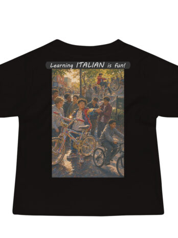 Baby Jersey Short Sleeve Tee – Learning ITALIAN is fun! – The Show Off
