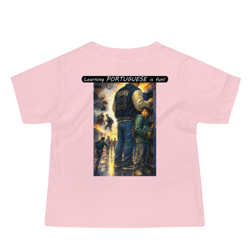 Baby Jersey Short Sleeve Tee - Learning PORTUGUESE is fun! - The School Locker - Image 6