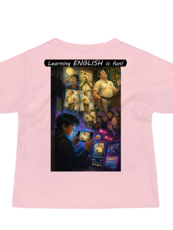 Baby Jersey Short Sleeve Tee – Learning ENGLISH is fun! – The Influencer