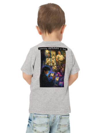 Toddler Jersey T-Shirt – Learning GERMAN is fun! – The Influencer