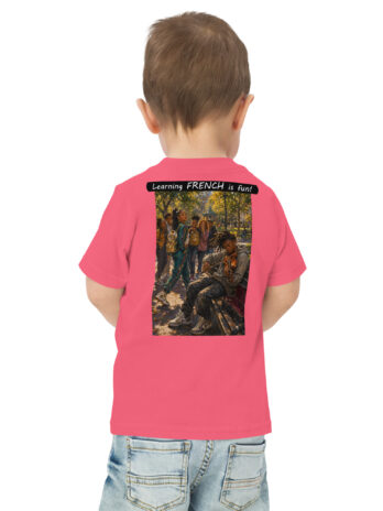 Toddler Jersey T-Shirt – Learning FRENCH is fun! – The Spotlight