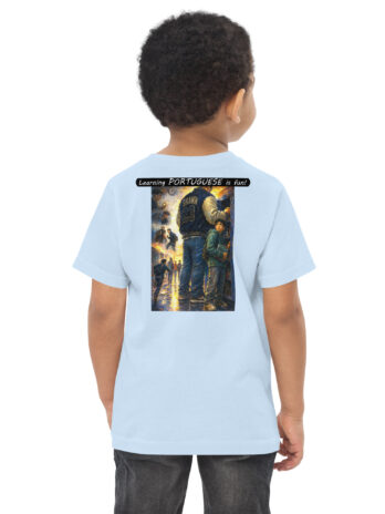 Toddler Jersey T-Shirt – Learning PORTUGUESE is fun! – The School Locker