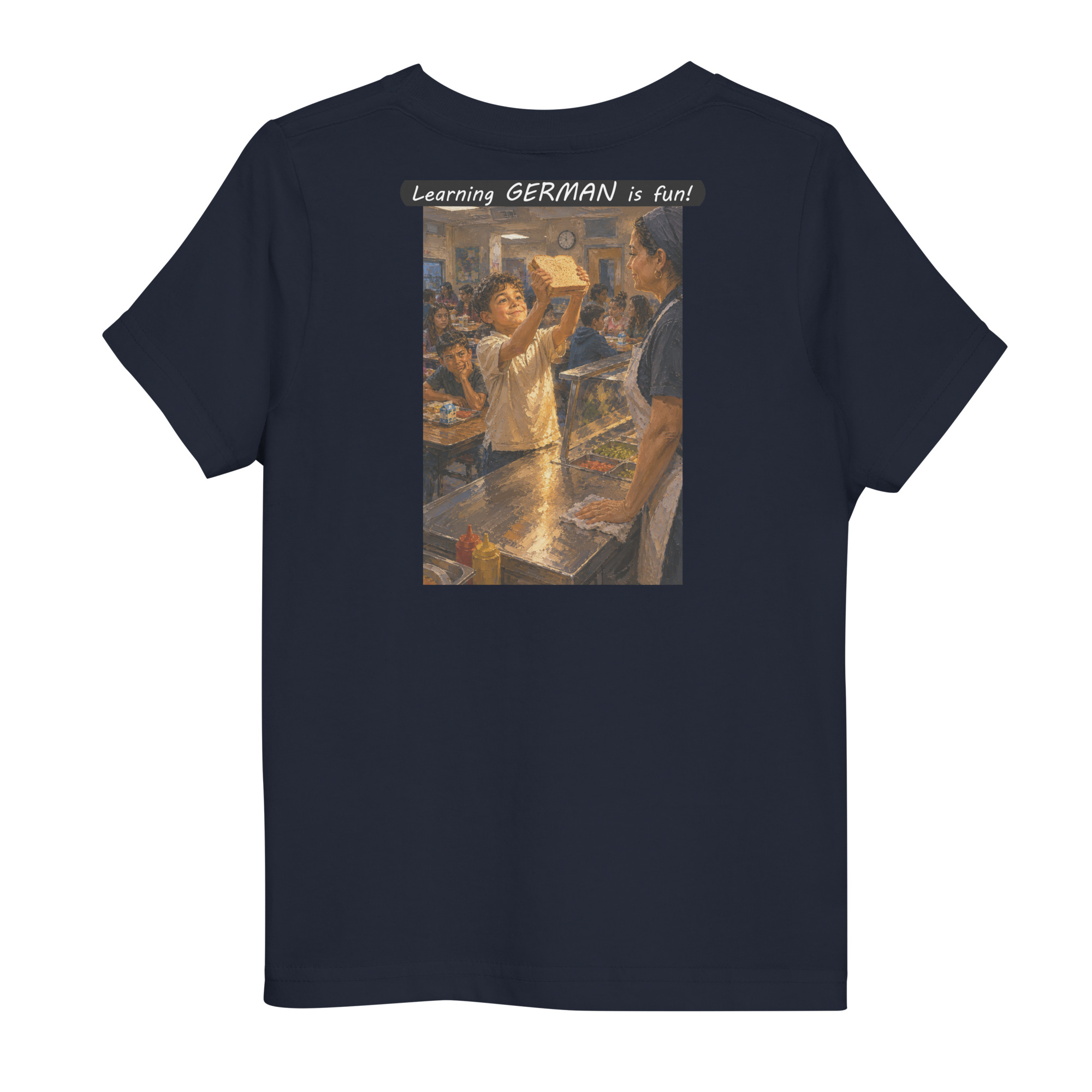 Toddler Jersey T-Shirt - Learning GERMAN is fun! - Crusty Roof Tiles - Image 11