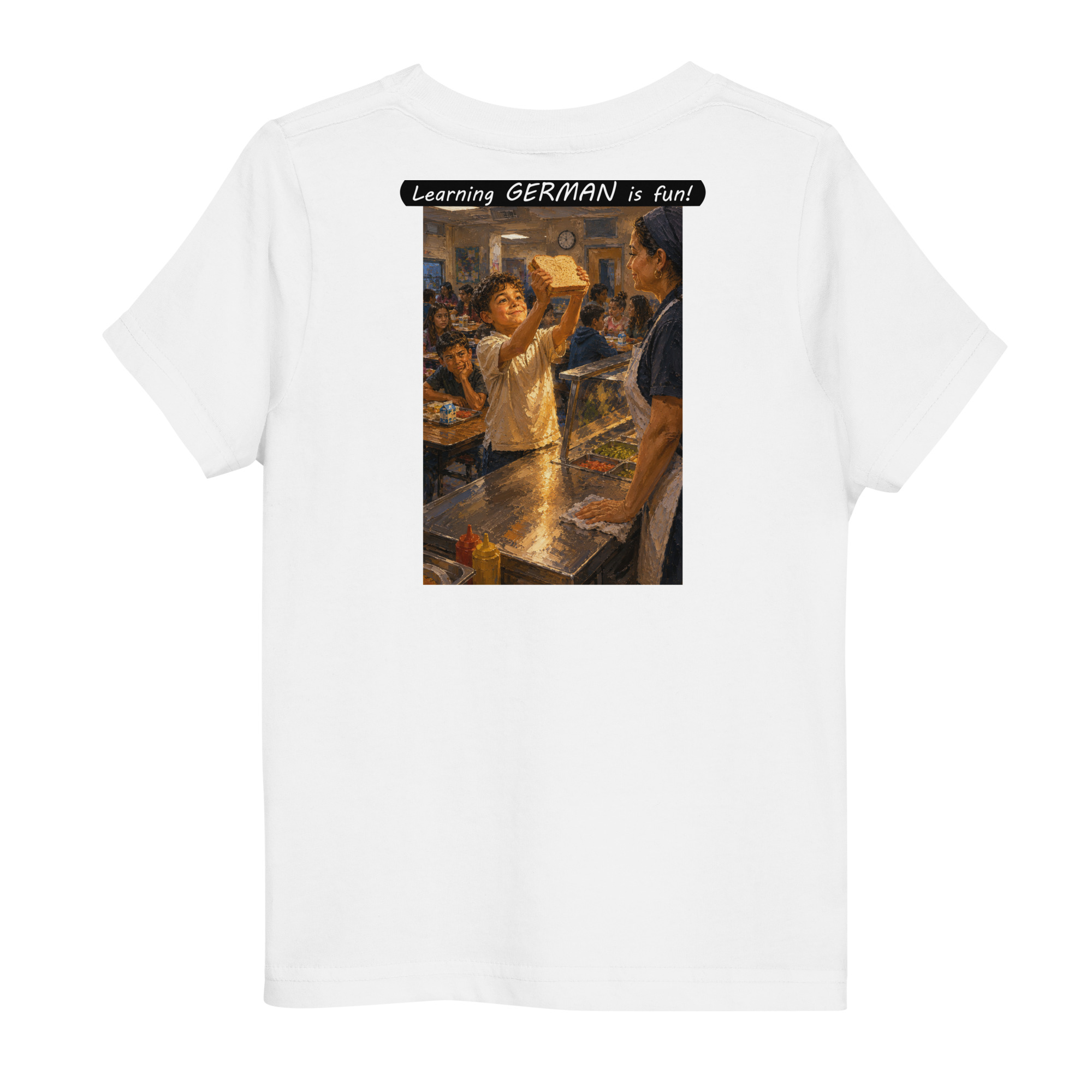 Toddler Jersey T-Shirt - Learning GERMAN is fun! - Crusty Roof Tiles - Image 13