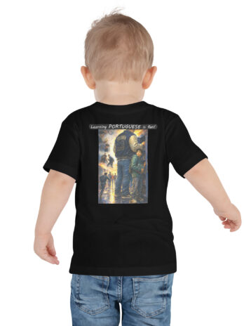 Toddler Short Sleeve Tee – Learning PORTUGUESE is fun! – The School Locker