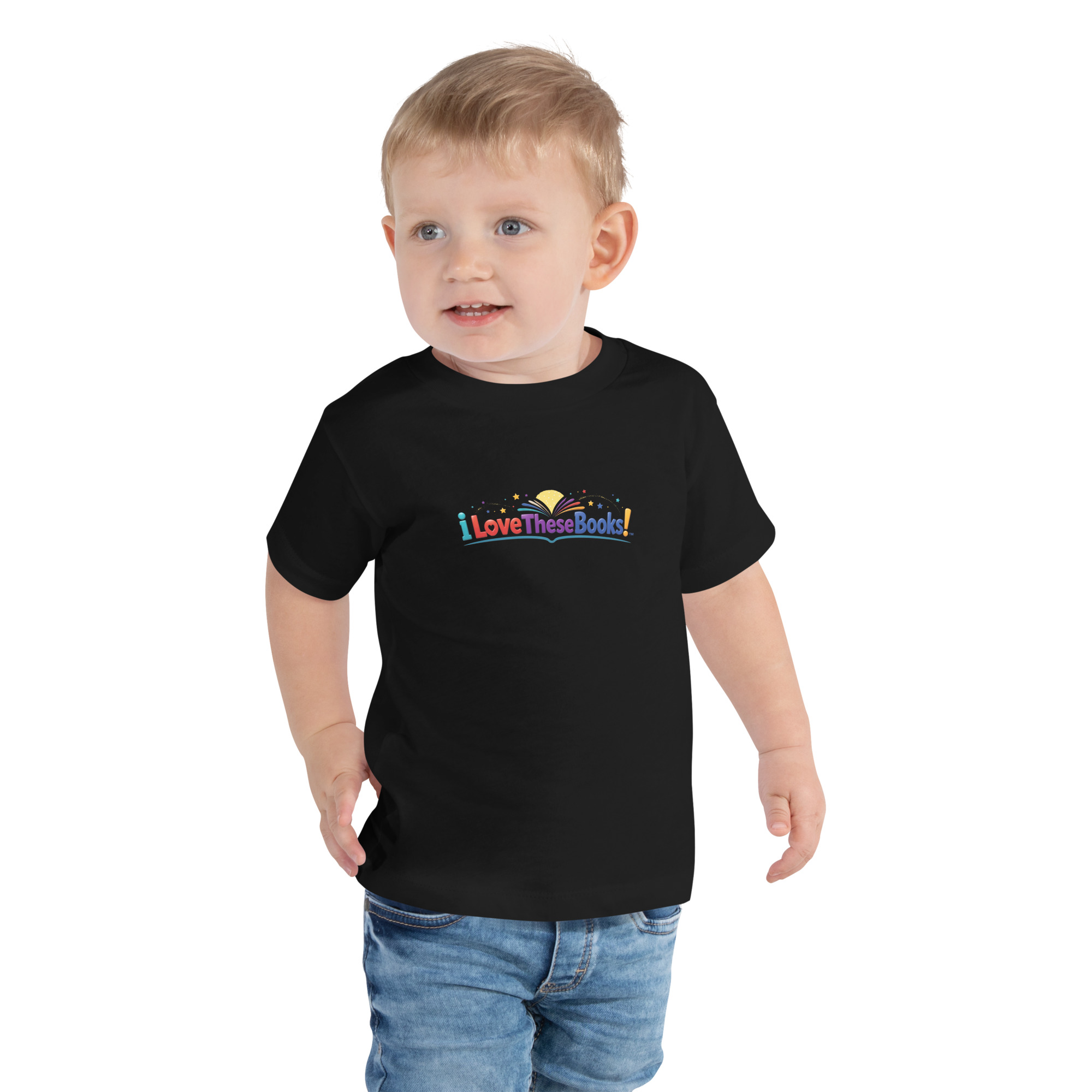 Toddler Short Sleeve Tee - Learning ENGLISH is fun! - The Surprise Party - Image 4