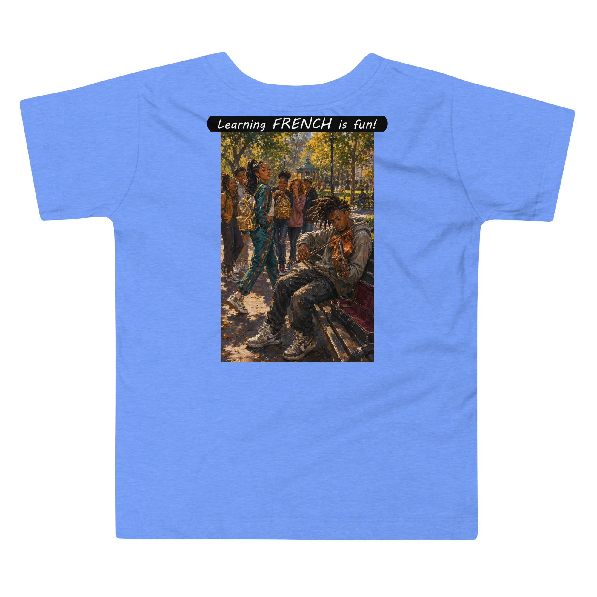 Toddler Short Sleeve Tee - Learning FRENCH is fun! - The Spotlight - Image 13