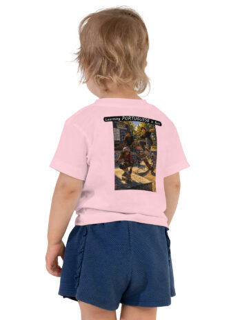 Toddler Short Sleeve Tee – Learning PORTUGUESE is fun! – The Summer Showdown