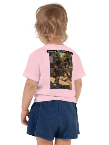 Toddler Short Sleeve Tee – Learning ITALIAN is fun! – The Summer Showdown