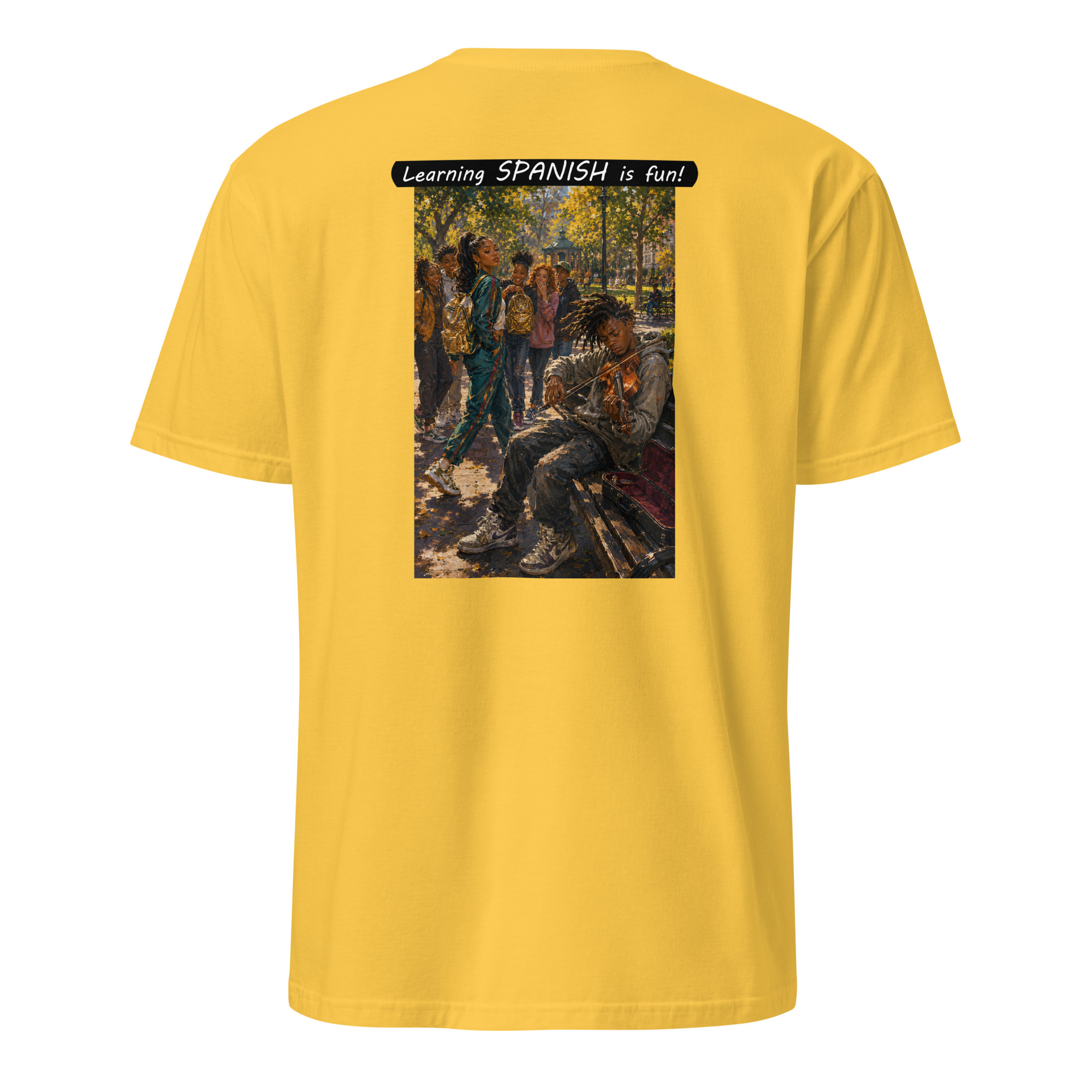 Unisex Softstyle T-Shirt - Learning SPANISH is fun! - The Spotlight - Image 26