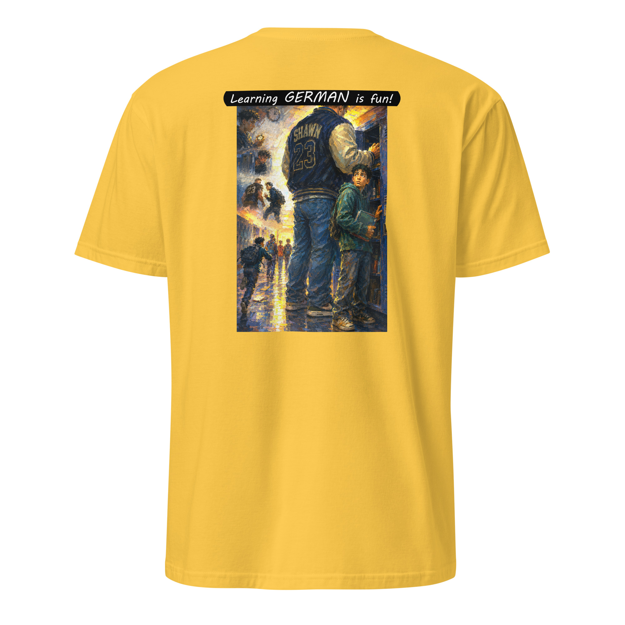 Unisex Softstyle T-Shirt - Learning GERMAN is fun! - The School Locker - Image 40