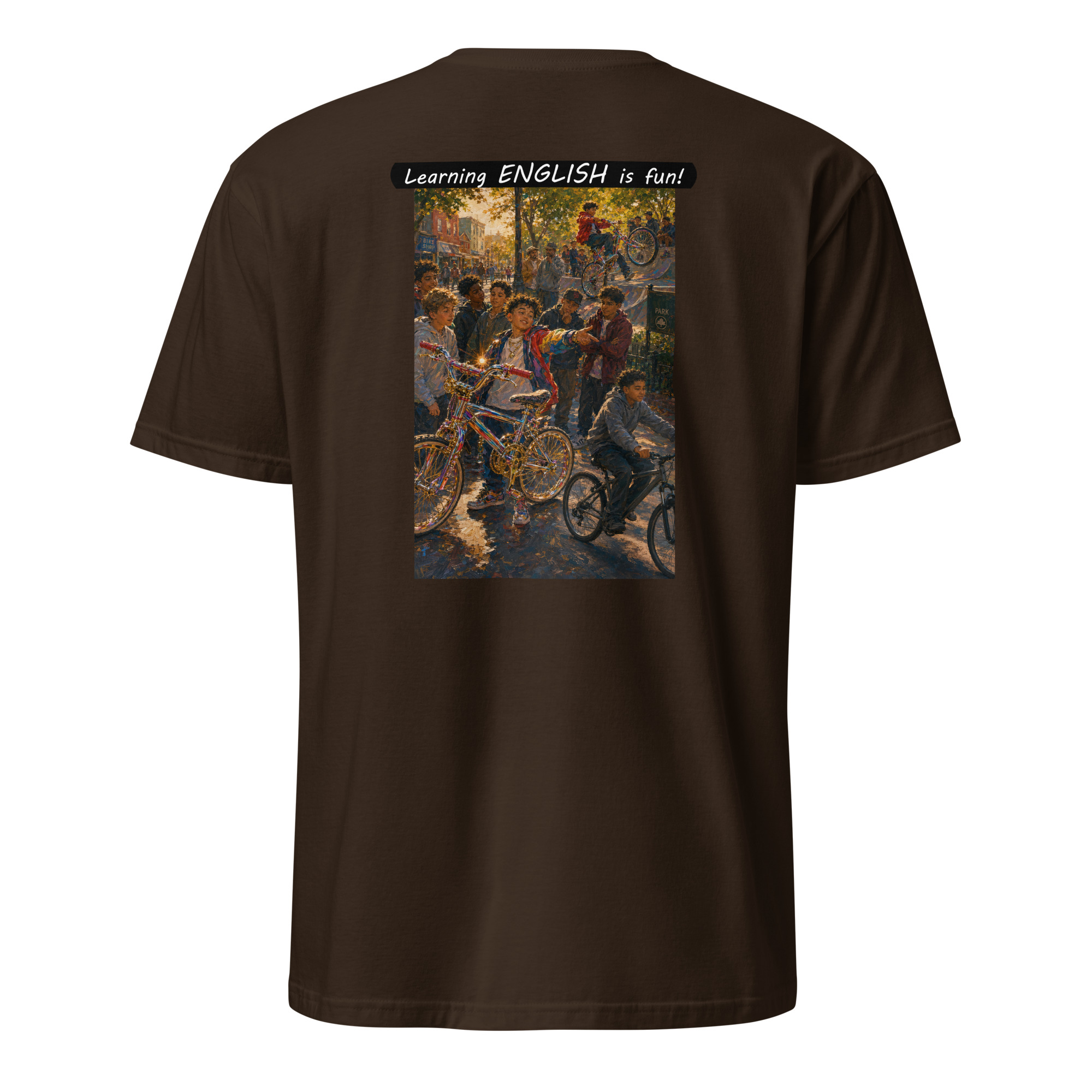 Unisex Softstyle T-Shirt - Learning ENGLISH is fun! - The Show Off - Image 18