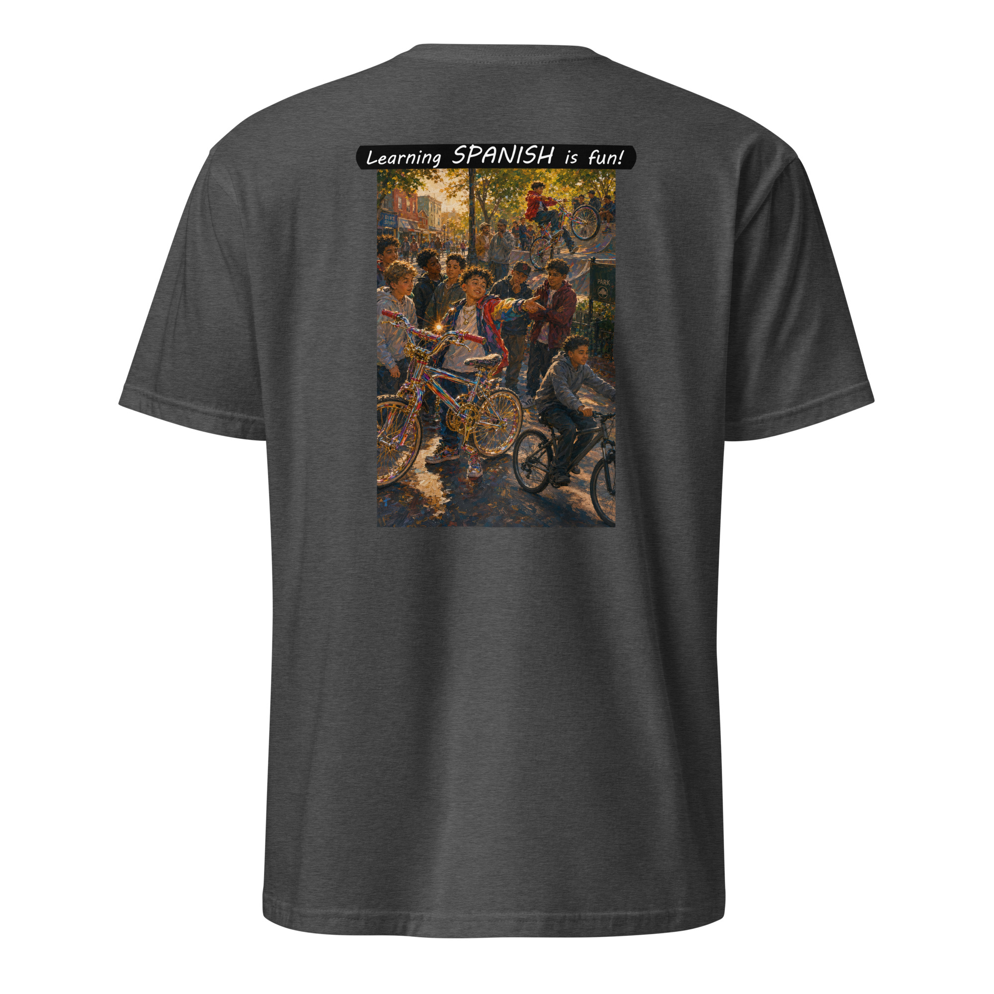 Unisex Softstyle T-Shirt - Learning SPANISH is fun! - The Show Off - Image 12