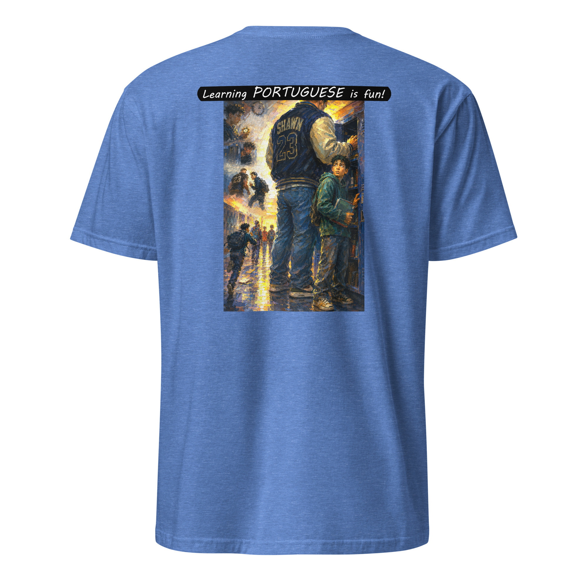 Unisex Softstyle T-Shirt - Learning PORTUGUESE is fun! - The School Locker - Image 34