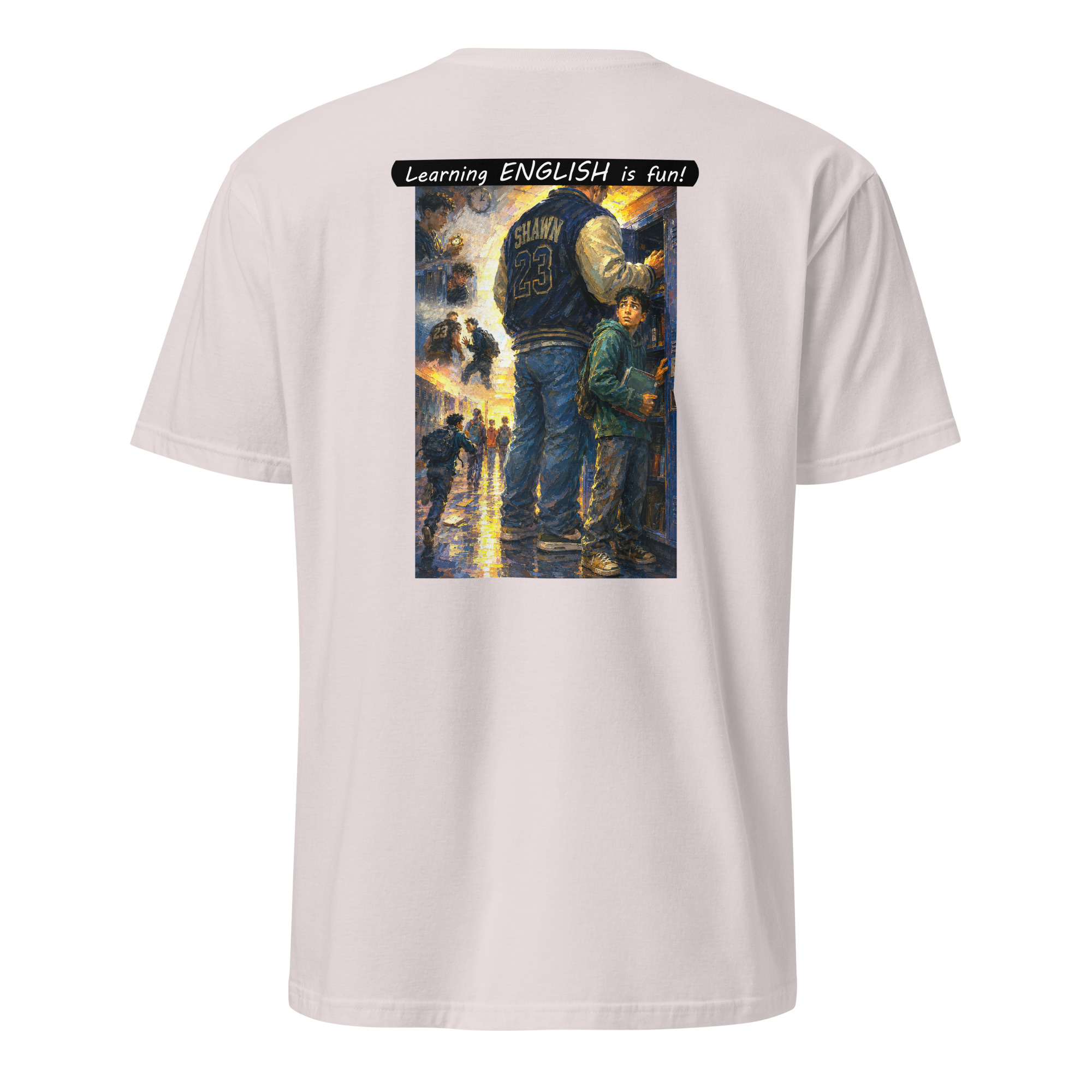 Unisex Softstyle T-Shirt - Learning ENGLISH is fun! - The School Locker - Image 50