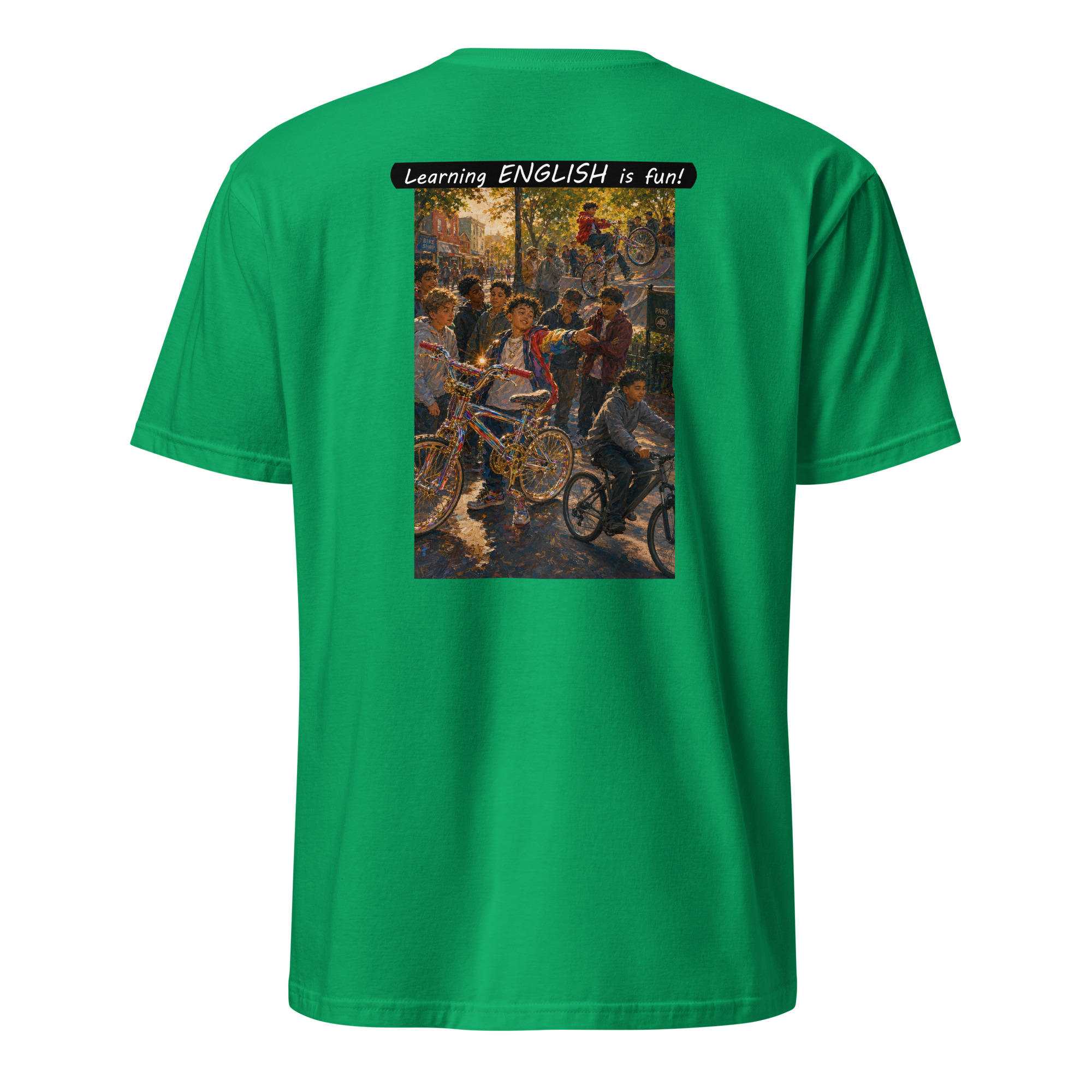 Unisex Softstyle T-Shirt - Learning ENGLISH is fun! - The Show Off - Image 28