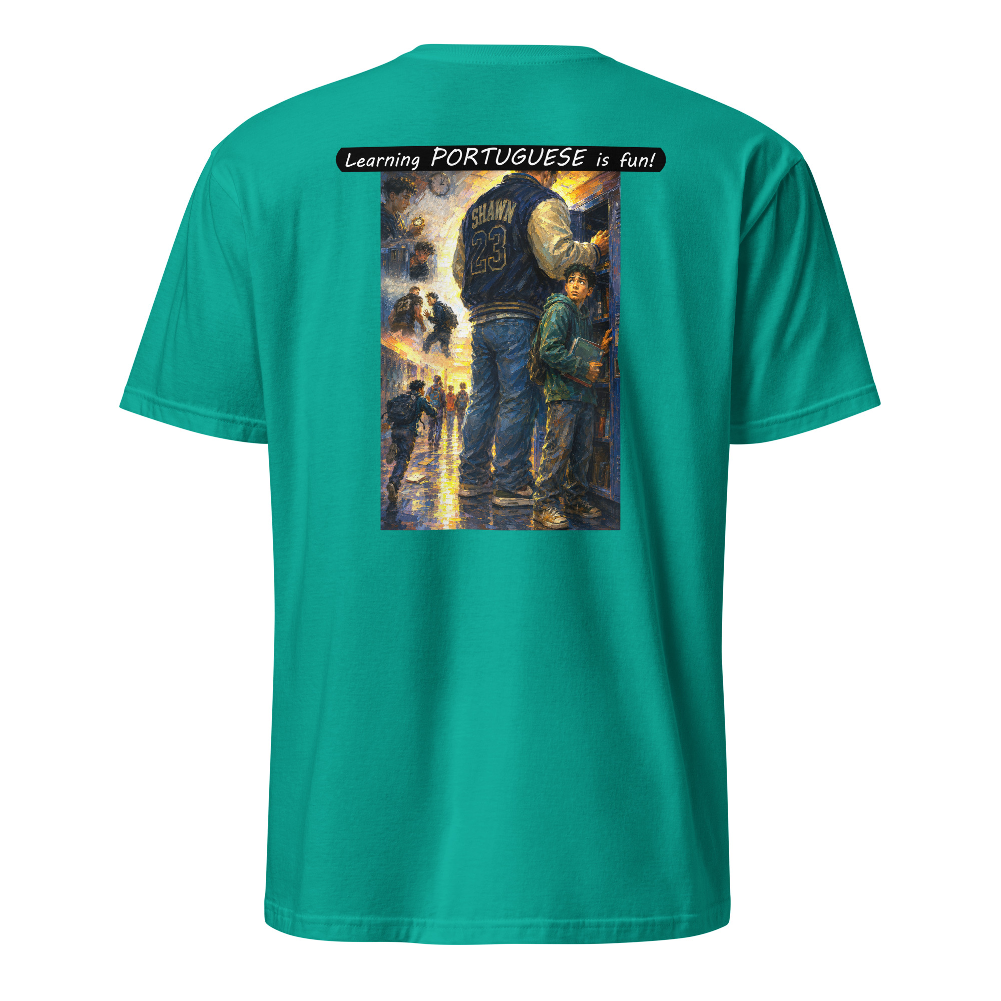 Unisex Softstyle T-Shirt - Learning PORTUGUESE is fun! - The School Locker - Image 36