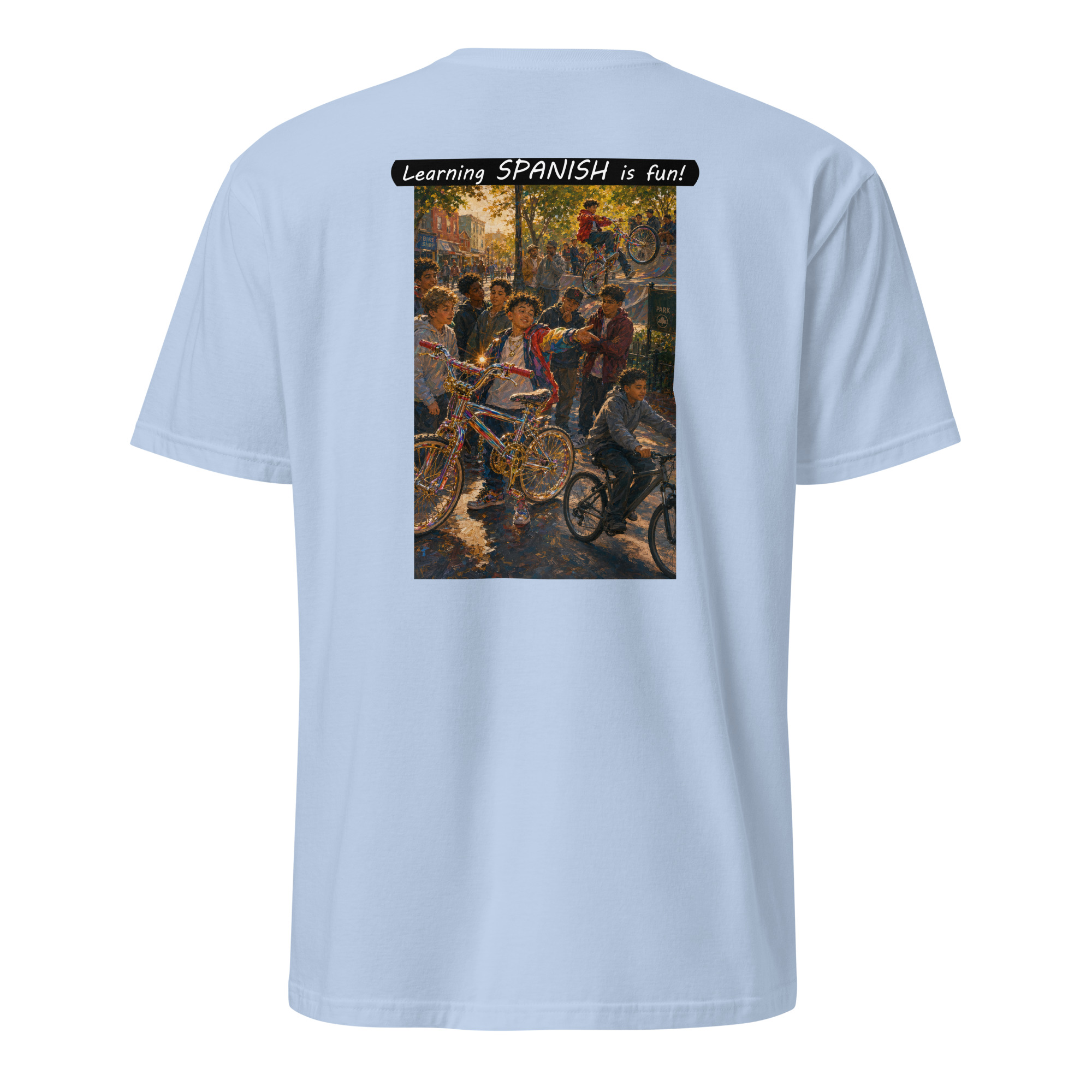 Unisex Softstyle T-Shirt - Learning SPANISH is fun! - The Show Off - Image 38