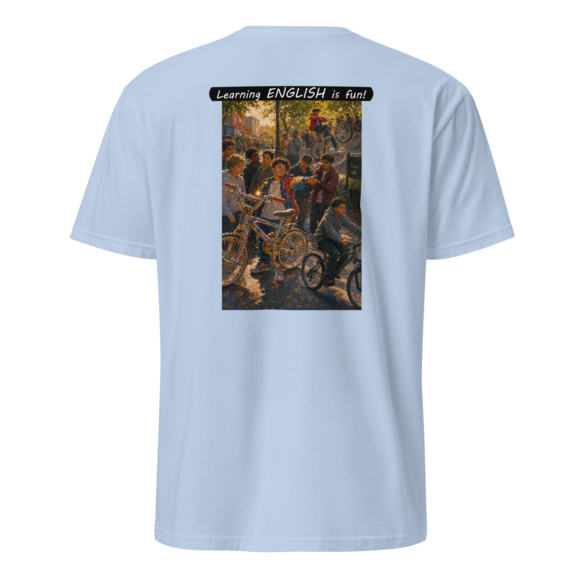 Unisex Softstyle T-Shirt - Learning ENGLISH is fun! - The Show Off - Image 44