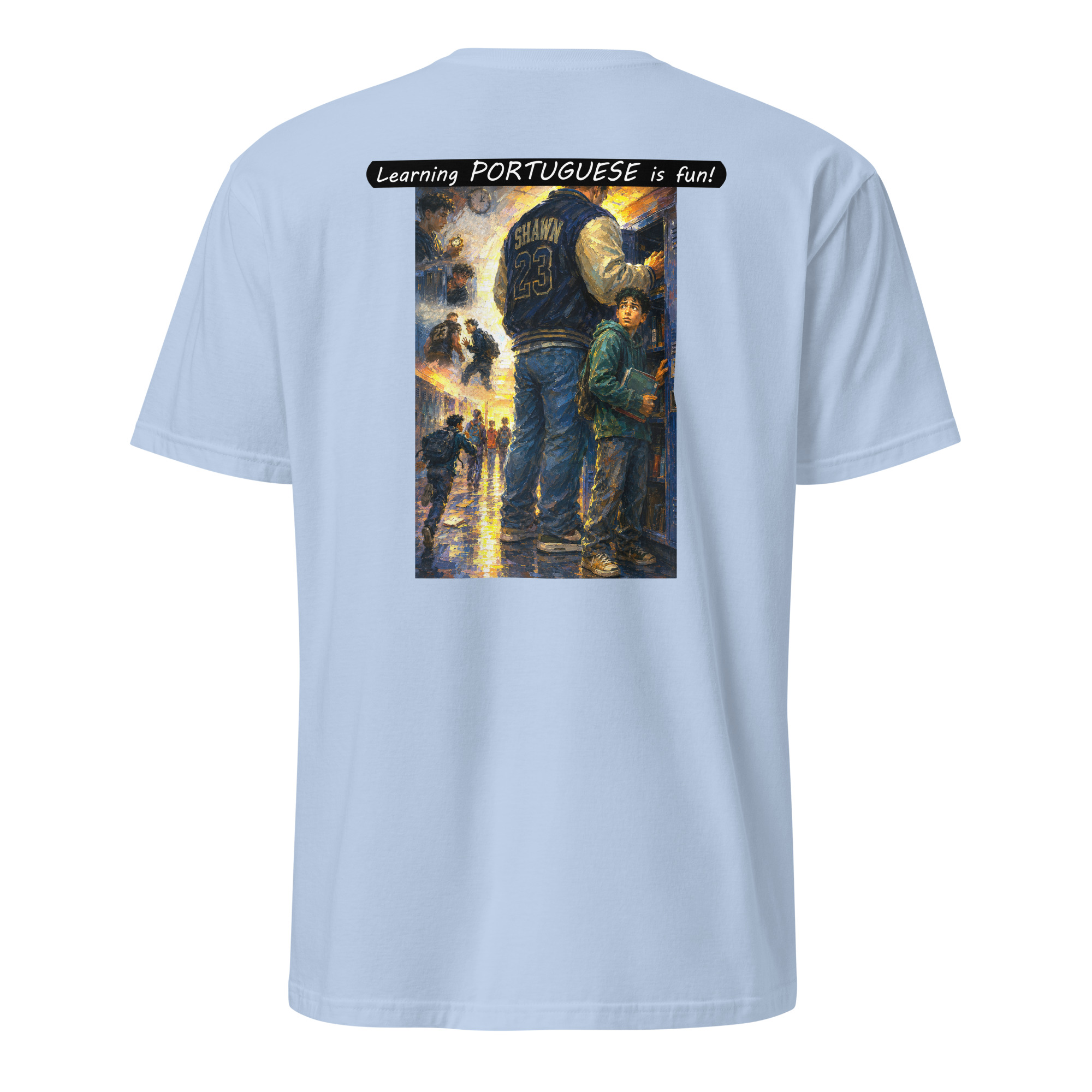 Unisex Softstyle T-Shirt - Learning PORTUGUESE is fun! - The School Locker - Image 42