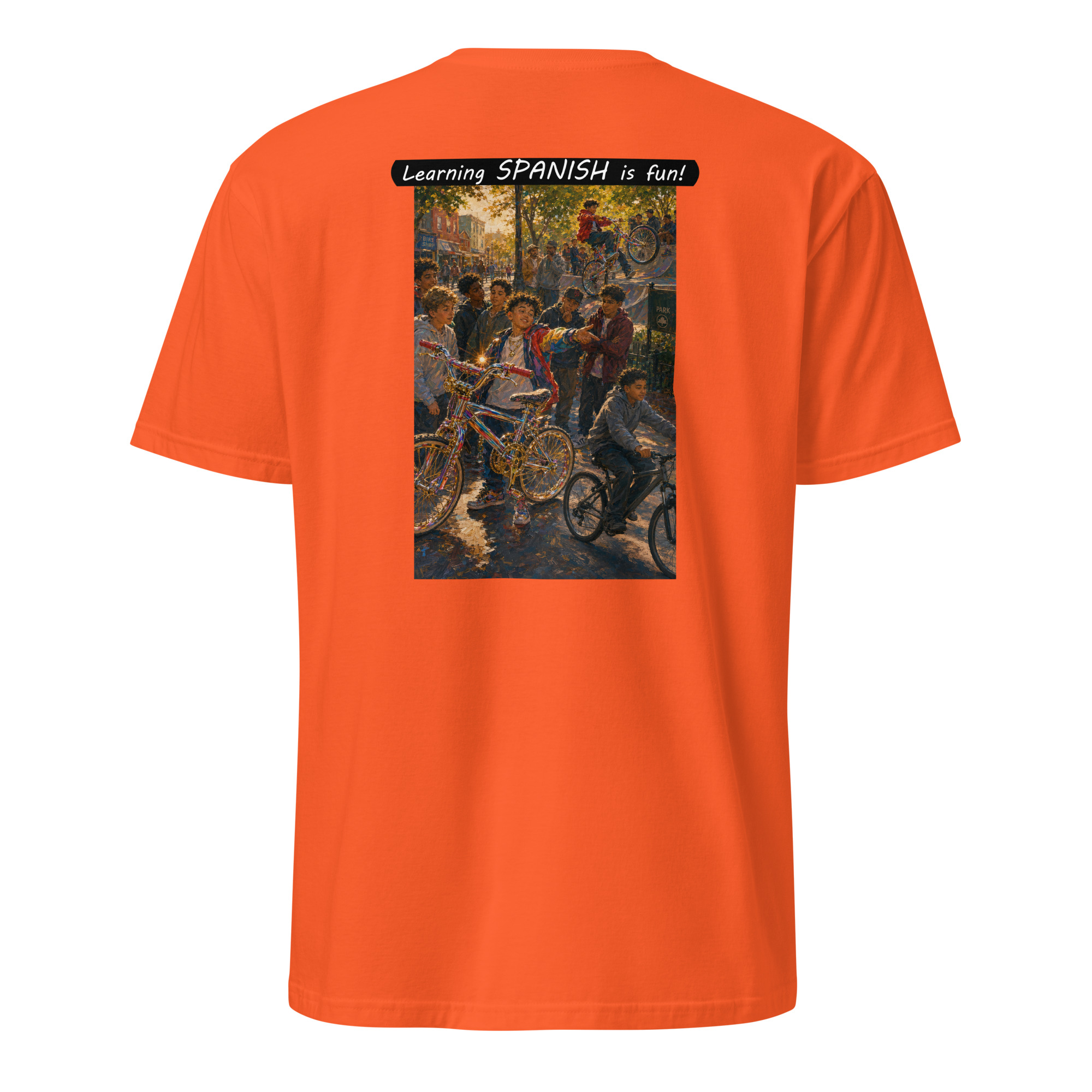 Unisex Softstyle T-Shirt - Learning SPANISH is fun! - The Show Off - Image 22