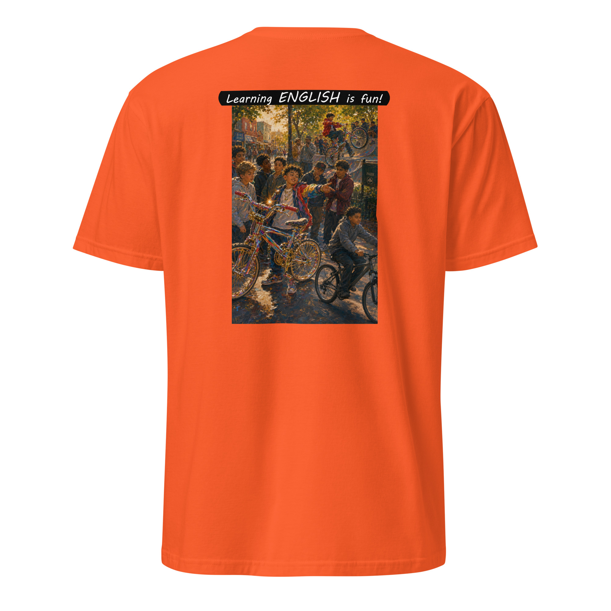 Unisex Softstyle T-Shirt - Learning ENGLISH is fun! - The Show Off - Image 20