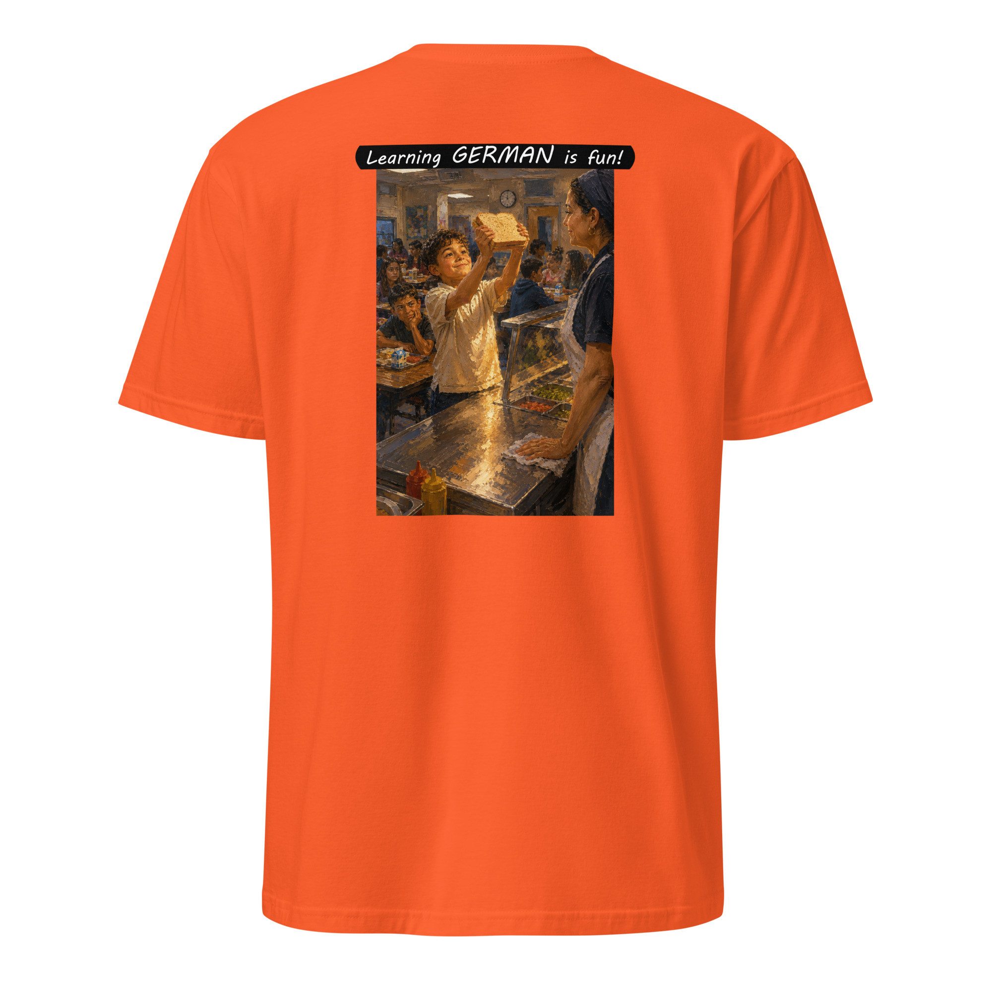 Unisex Softstyle T-Shirt - Learning GERMAN is fun! - Crusty Roof Tiles - Image 26