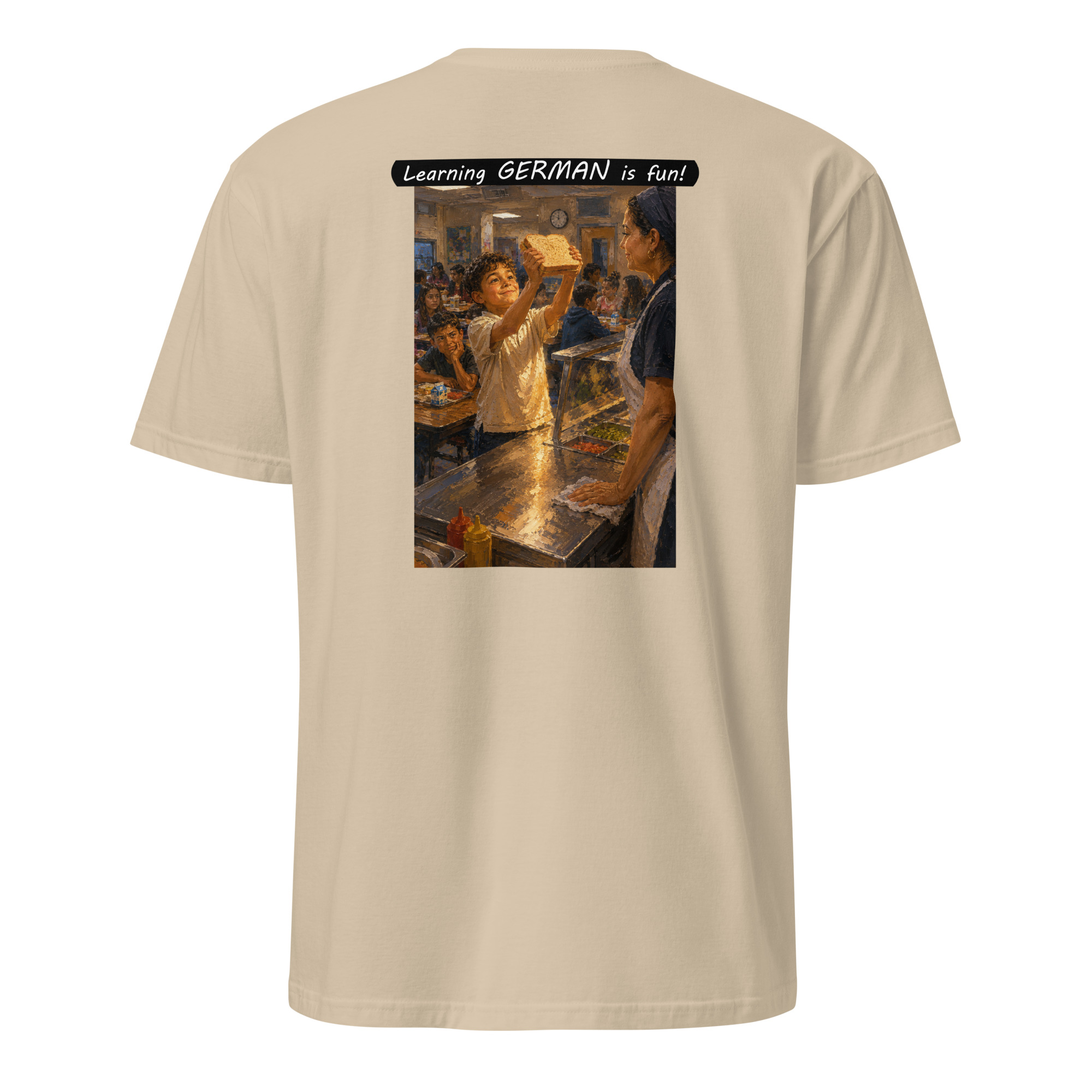 Unisex Softstyle T-Shirt - Learning GERMAN is fun! - Crusty Roof Tiles - Image 38