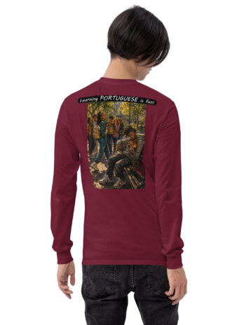 Unisex Long Sleeve Shirt – Learning PORTUGUESE is fun! – The Spotlight