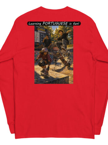 Unisex Long Sleeve Shirt – Learning PORTUGUESE is fun! – The Summer Showdown