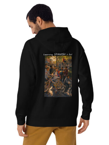 Unisex Premium Pullover Hoodie – Learning SPANISH is fun! – The Show Off