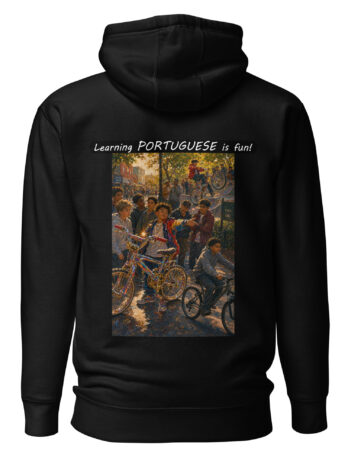 Unisex Premium Pullover Hoodie – Learning PORTUGUESE is fun! – The Show Off
