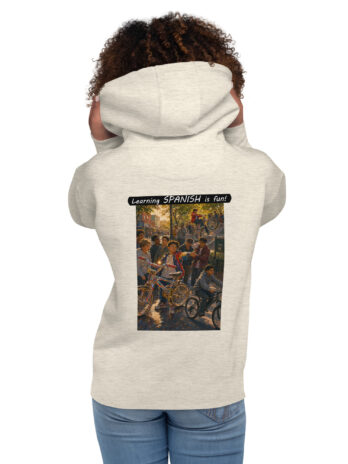 Unisex Premium Pullover Hoodie – Learning SPANISH is fun! – The Show Off