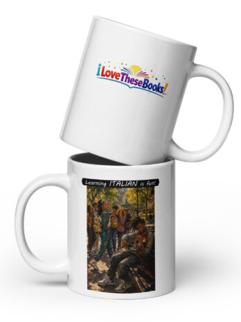 Premium White Glossy Mug – Learning ITALIAN is fun! – The Spotlight