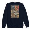 Youth crewneck sweatshirt - Learning FRENCH is fun! - Your Mama - Thumbnail Image 3