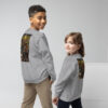 Youth crewneck sweatshirt - Learning ENGLISH is fun! - The Show Off - Thumbnail Image 7