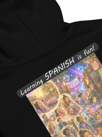 Youth Heavy Blend Hoodie – Learning SPANISH is fun! – The Surprise Party