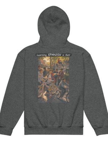Youth Heavy Blend Hoodie – Learning SPANISH is fun! – The Show Off