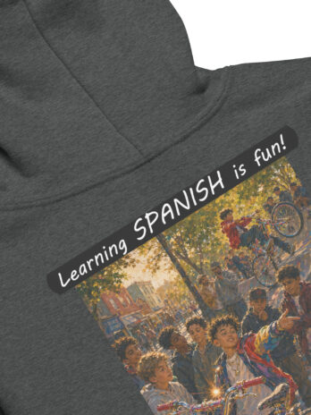 Youth Heavy Blend Hoodie – Learning SPANISH is fun! – The Show Off