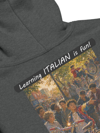Youth heavy blend hoodie – Learning ITALIAN is fun! – The Show Off