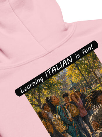 Youth heavy blend hoodie – Learning ITALIAN is fun! – The Spotlight