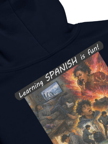 Youth Heavy Blend Hoodie – Learning SPANISH is fun! – Your Mama